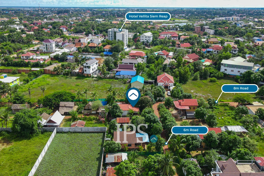 732 Sqm Residential Land and House For Sale - Sala Kamreuk, Siem Reap