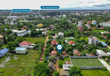 732 Sqm Residential Land and House For Sale - Sala Kamreuk, Siem Reap thumbnail