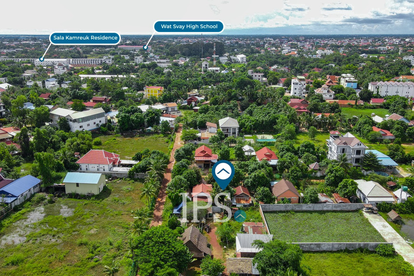 732 Sqm Residential Land and House For Sale - Sala Kamreuk, Siem Reap