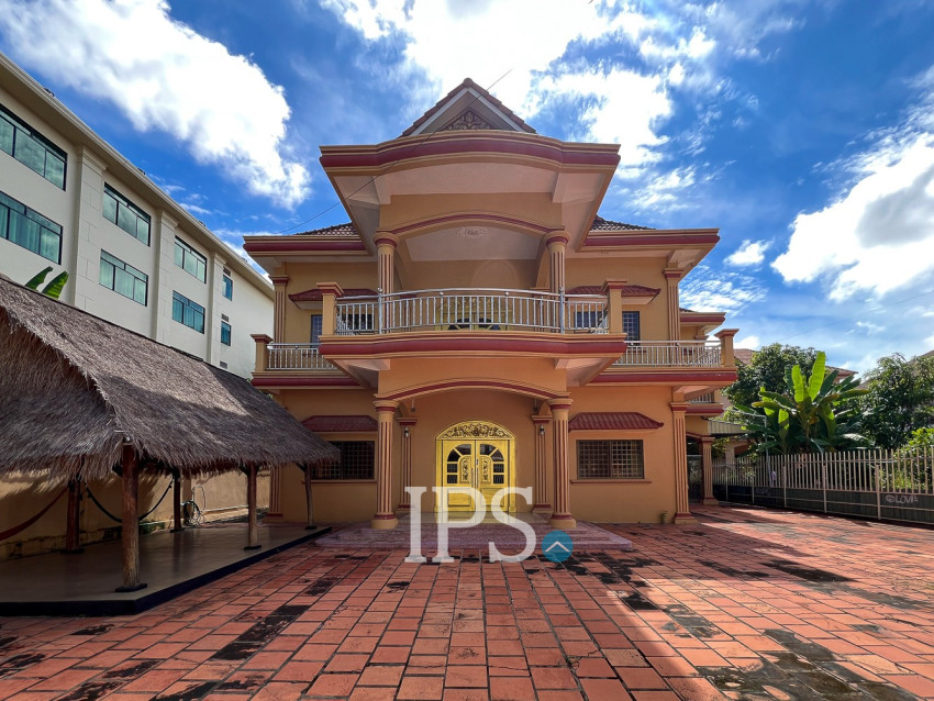 8 Bedroom Commercial House For Rent - Svay Dangkum, Siem Reap