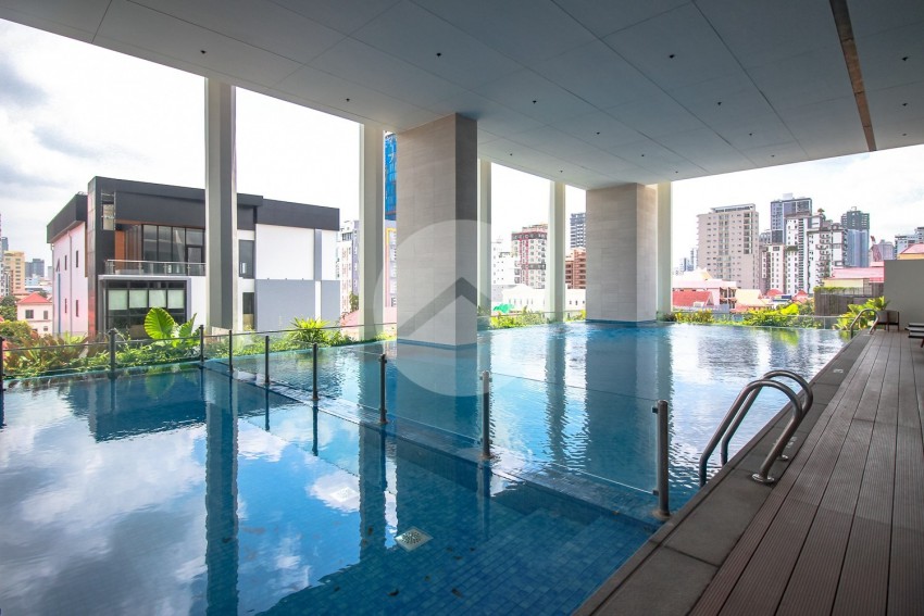 8th Floor 2 Bedroom Condo For Sale - Embassy Central, BKK1, Phnom Penh