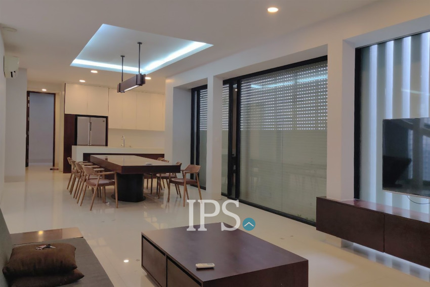 5 Bedroom Villa For Rent - Boeung Kak 2, Phnom Penh