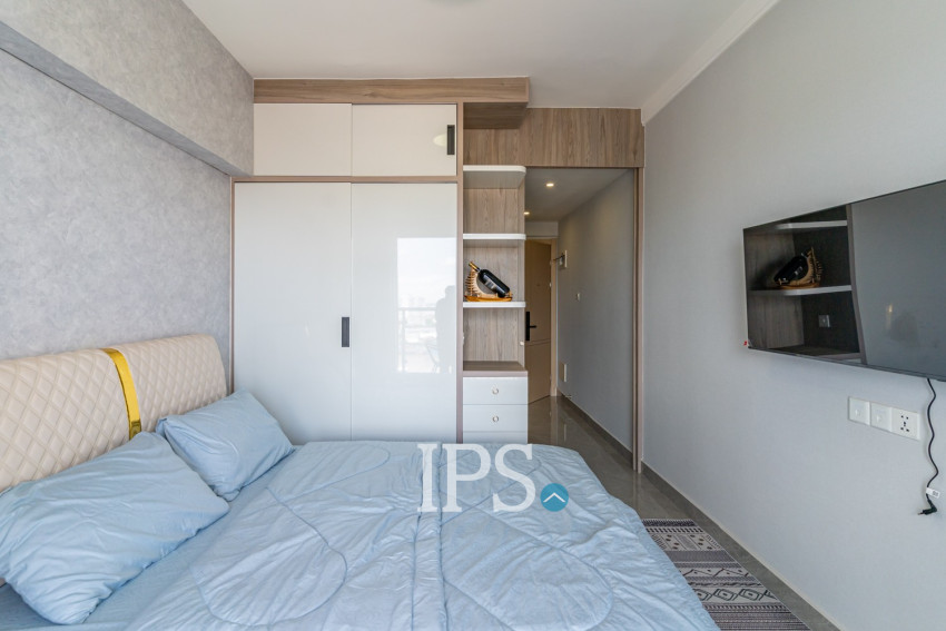 29 Sqm Studio Condo For Rent - Wat Phnom, Phnom Penh