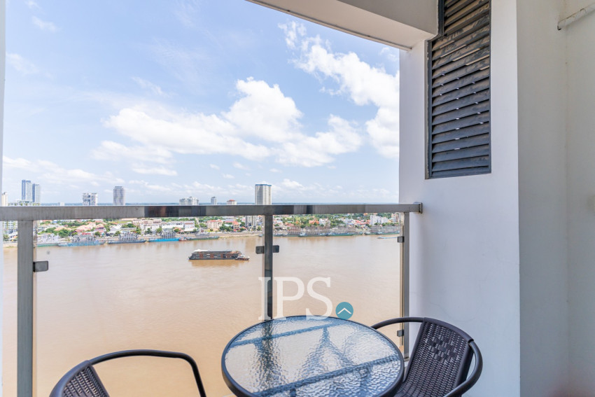 29 Sqm Studio Condo For Rent - Wat Phnom, Phnom Penh