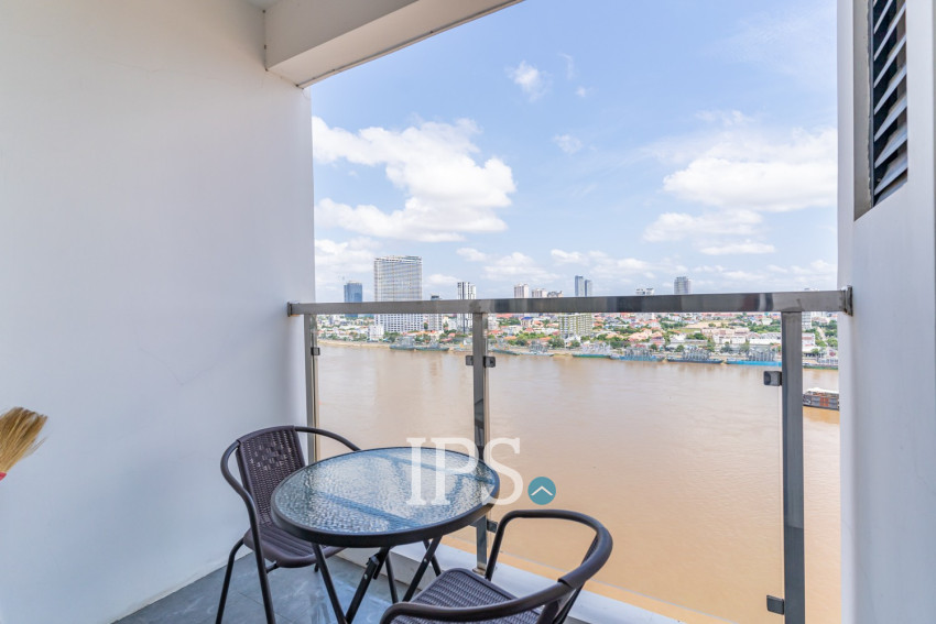 29 Sqm Studio Condo For Rent - Wat Phnom, Phnom Penh