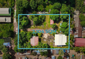 2,104 Sqm Residential Land For Sale - Slor Kram, Siem Reap thumbnail