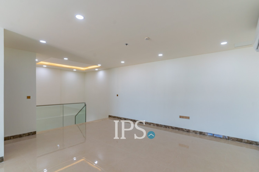 Duplex 3 Bedroom Penthouse Serviced Condo For Rent - Veal Vong, Phnom Penh