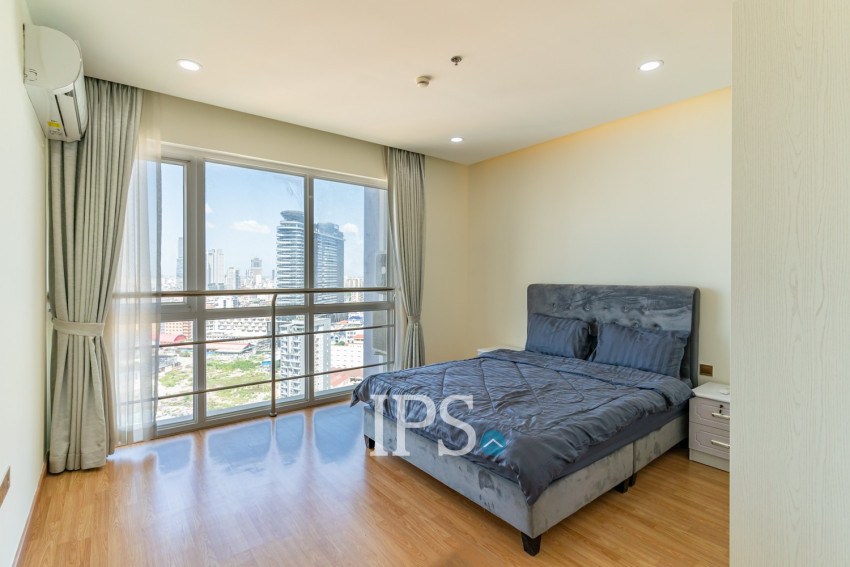 Duplex 3 Bedroom Penthouse Serviced Condo For Rent - Veal Vong, Phnom Penh