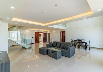 Duplex 3 Bedroom Penthouse Serviced Condo For Rent - Veal Vong, Phnom Penh thumbnail