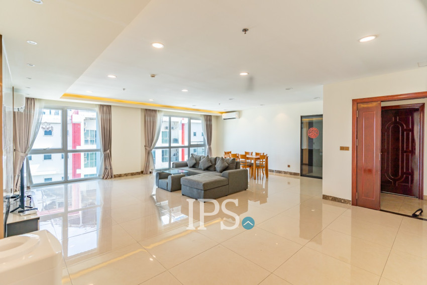 3 Bedroom Serviced Condo For Rent - Veal Vong, Phnom Penh