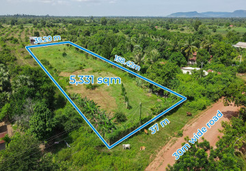 5,331 Sqm Land For Sale -  Khnar Sanday, Bantay Srei, Siem Reap thumbnail