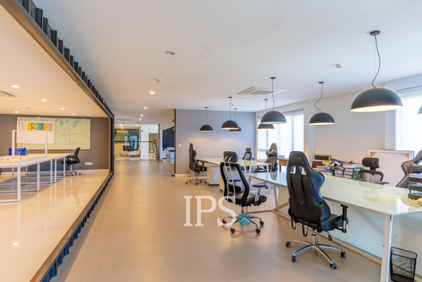 556 Sqm Office Space For Rent - Chroy Changvar, Phnom Penh