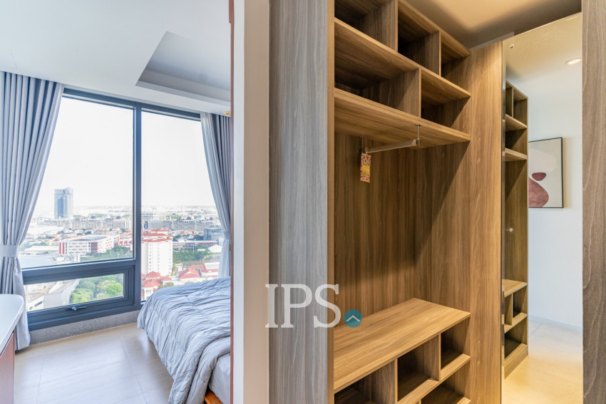 2 Bedroom Condo For Rent - The Penthouse, Tonle Bassac, Phnom Penh