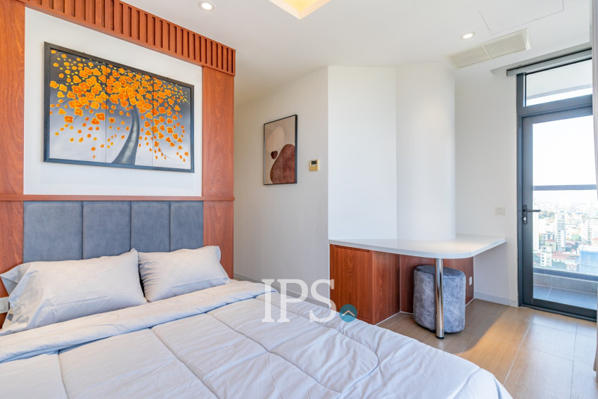 2 Bedroom Condo For Rent - The Penthouse, Tonle Bassac, Phnom Penh