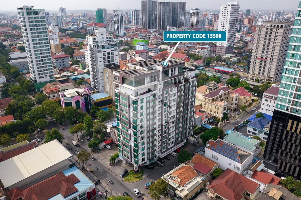 8th Floor 47 Sqm Studio Condo For Sale - Silvertown, BKK1, Phnom Penh - Image 32