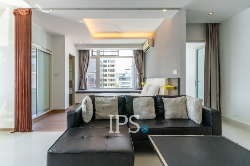 8th Floor Studio Apartment For Sale - Silvertown, BKK1, Phnom Penh