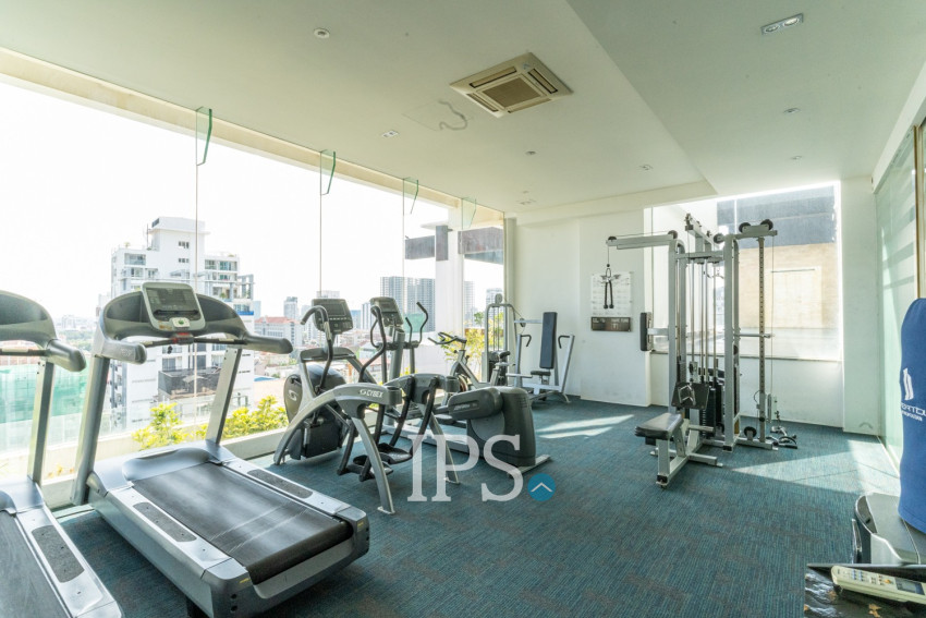 8th Floor Studio Apartment For Sale - Silvertown, BKK1, Phnom Penh