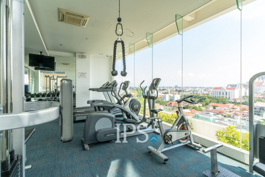 8th Floor Studio Apartment For Sale - Silvertown, BKK1, Phnom Penh