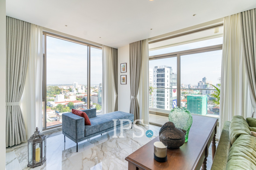 4 Bedroom Serviced Apartment For Rent - Phsar Thmei 3, Daun Penh, Phnom Penh