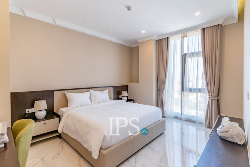 Luxury 3 Bedroom Serviced Apartment For Rent - Phsar Thmei 3, Daun Penh, Phnom Penh