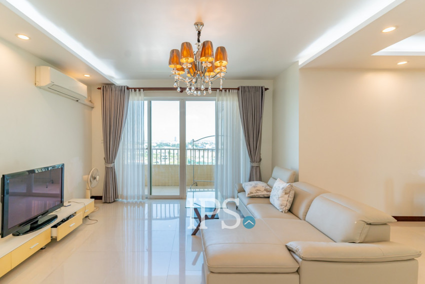 3 Bedroom Condo For Rent - Rose Condo, Tonle Bassac, Phnom Penh