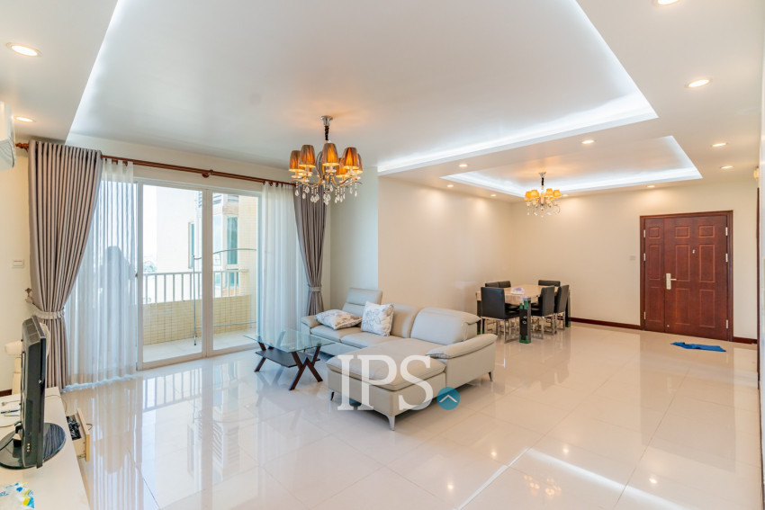 3 Bedroom Condo For Rent - Rose Condo, Tonle Bassac, Phnom Penh