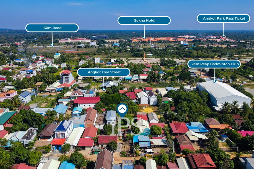 160 Sqm Land For Sale - Slor Kram, Siem Reap