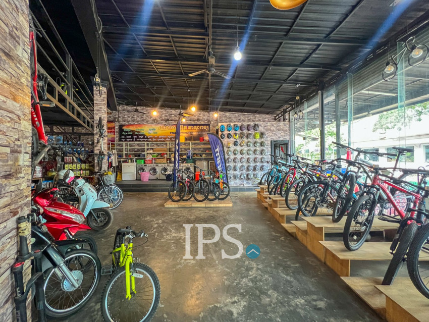 161 Sqm Commercial Shop For Rent - Svay Dangkum, Siem Reap