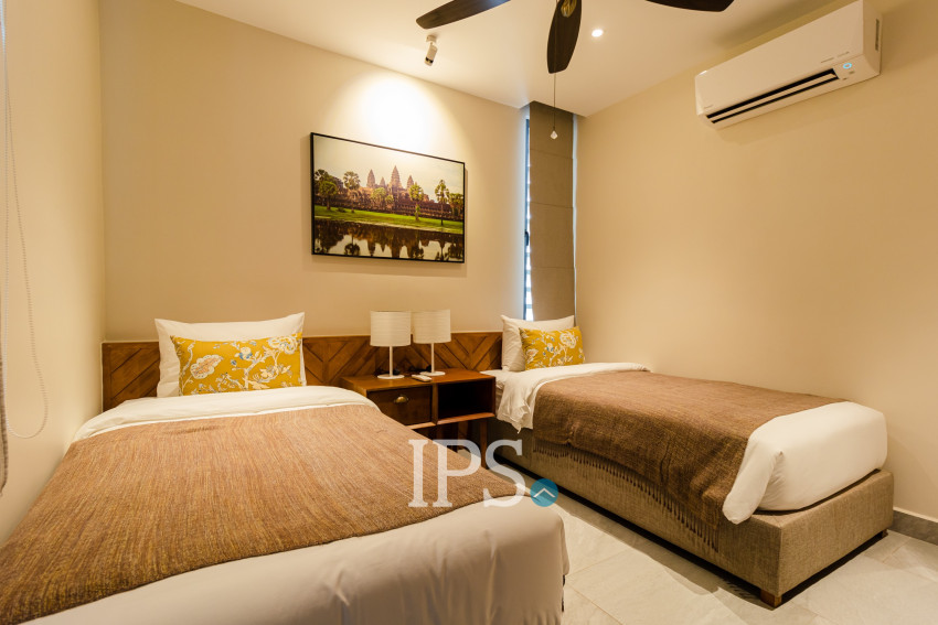 2 Bedroom 1st floor Condo  For Sale - Angkor Grace Residence  Wellness Resort, Siem Reap