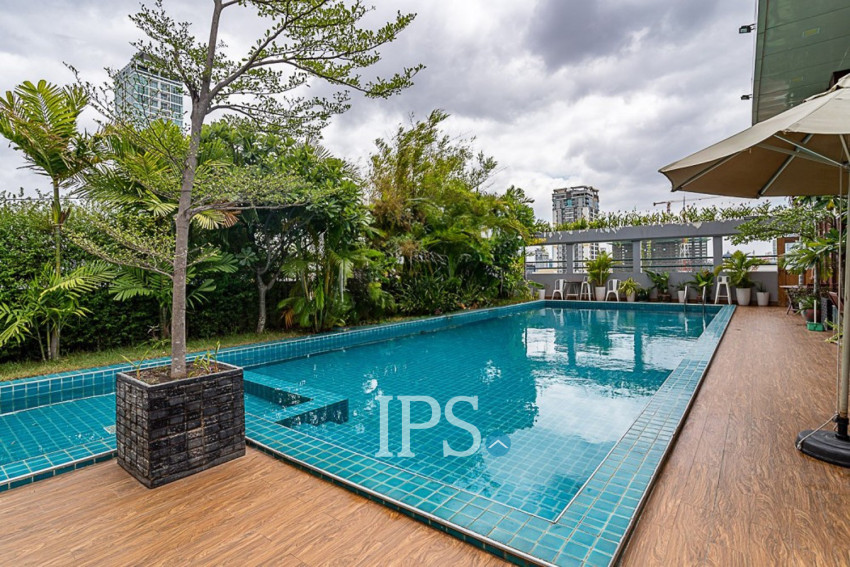 2 Bedroom Serviced Apartment For Rent - BKK1, Phnom Penh