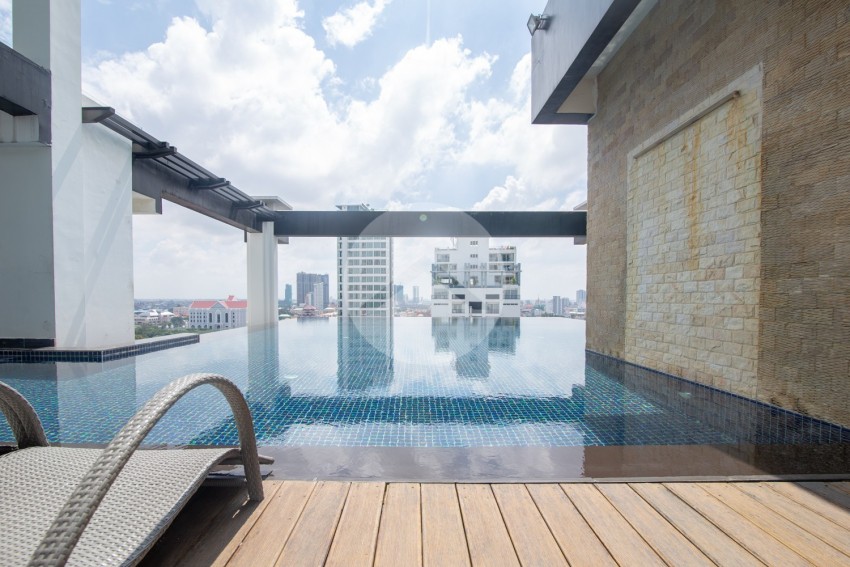 47 Sqm Studio For Rent- Silvertown, BKK1, Phnom Penh