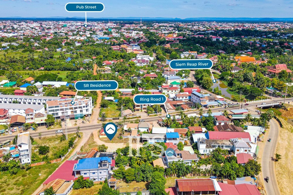 1,644 Sqm Commercial Land For Sale - Sangkat Siem Reap, Siem Reap 1,644 Sqm Commercial Land For Sale - Sangkat Siem Reap, Siem Reap