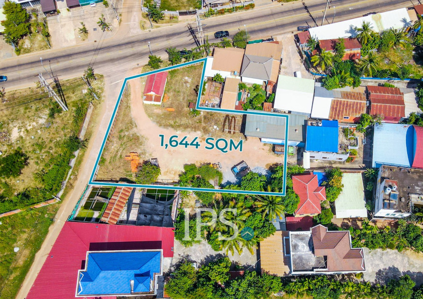 1,644 Sqm Commercial Land For Sale - Sangkat Siem Reap, Siem Reap