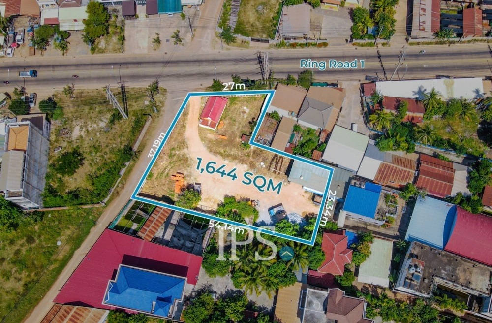 1,644 Sqm Commercial Land For Sale - Sangkat Siem Reap, Siem Reap - Image 2 1,644 Sqm Commercial Land For Sale - Sangkat Siem Reap, Siem Reap - Image 2