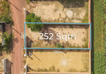 252 Sqm Land For Sale - Svay Dangkum, Siem Reap thumbnail