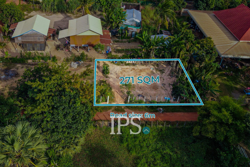 271 Sqm Land For Sale - Chreav, Siem Reap