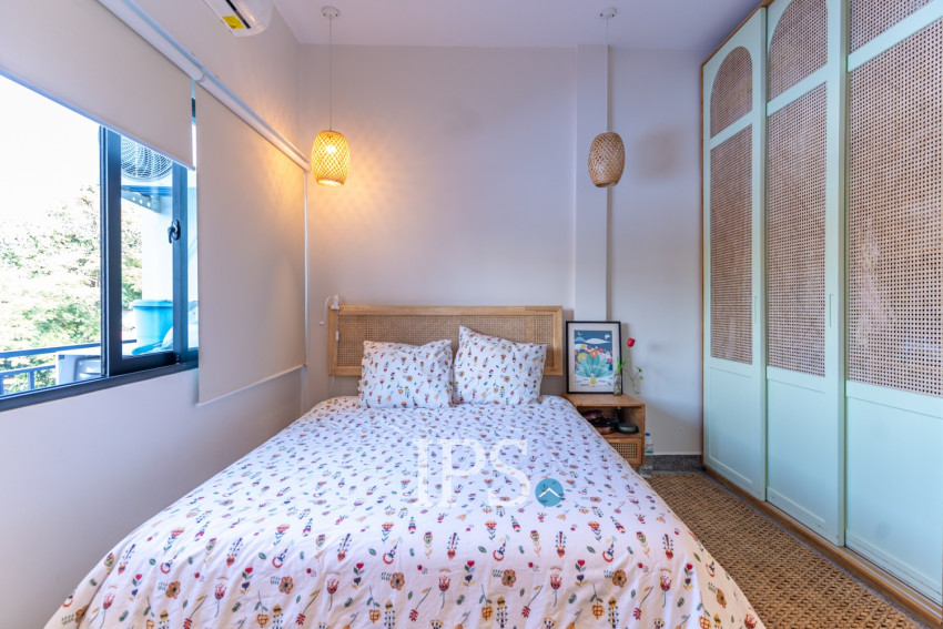 Renovated 1 Bedroom Apartment For Rent- Tonle Bassac, Phnom Penh