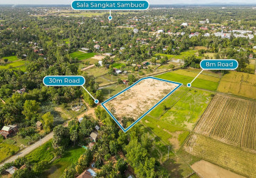 5,305 Sqm Land For Sale - Sangkat Sambuor, Siem Reap thumbnail