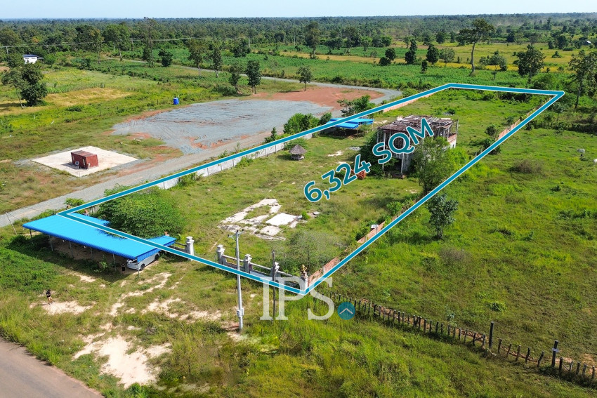 6,324 Sqm Land For Sale - Srae Nouy, Varin, Siem Reap