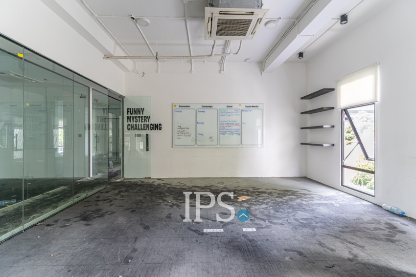 256 Sqm Office Space For Rent - Boeung Kak 2, Phnom Penh