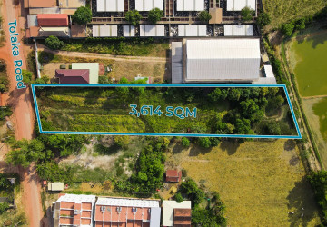 3,614 Sqm Land For Sale - Chreav, Siem Reap thumbnail