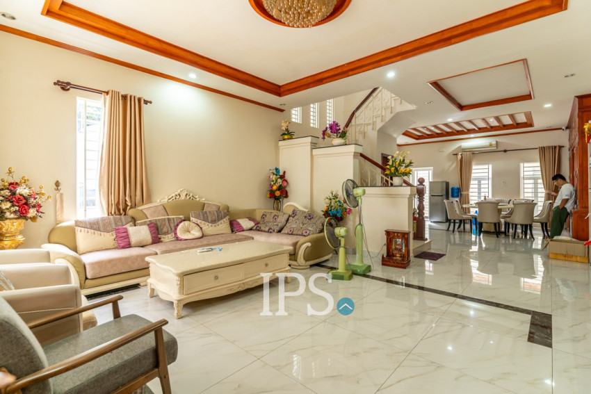 4 Bedroom Villa For Rent - Borey Hi Tech Luxury, Chbar Ampov, Phnom Penh