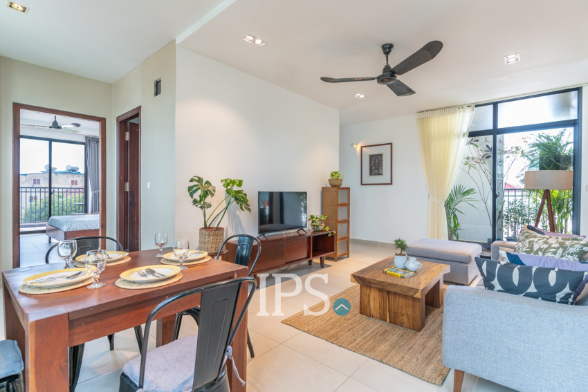 3 Bedroom Serviced Apartment For Rent - Teuk Thla, Phnom Penh