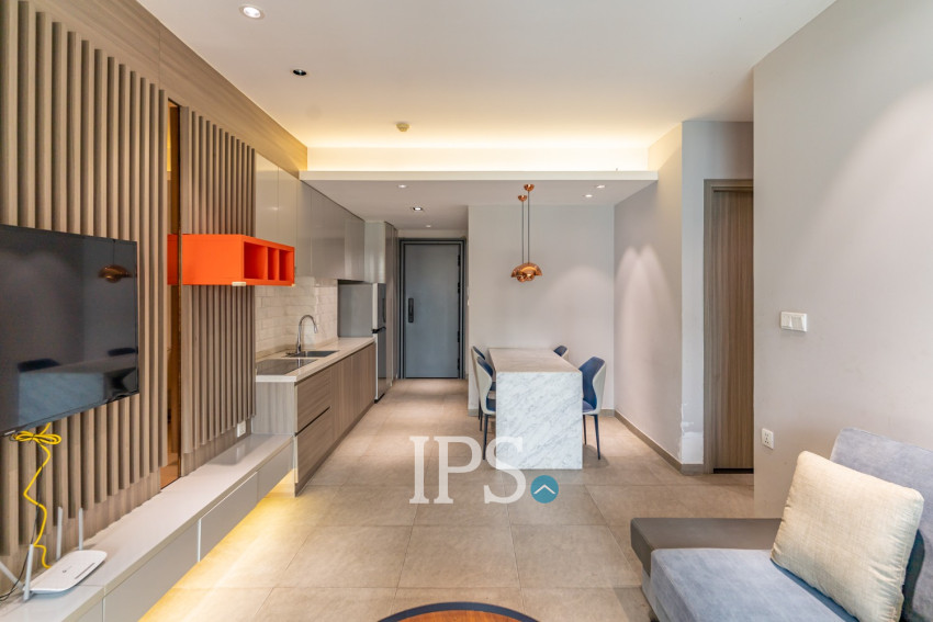 2 Bedroom Serviced Apartment For Rent - BKK1, Phnom Penh