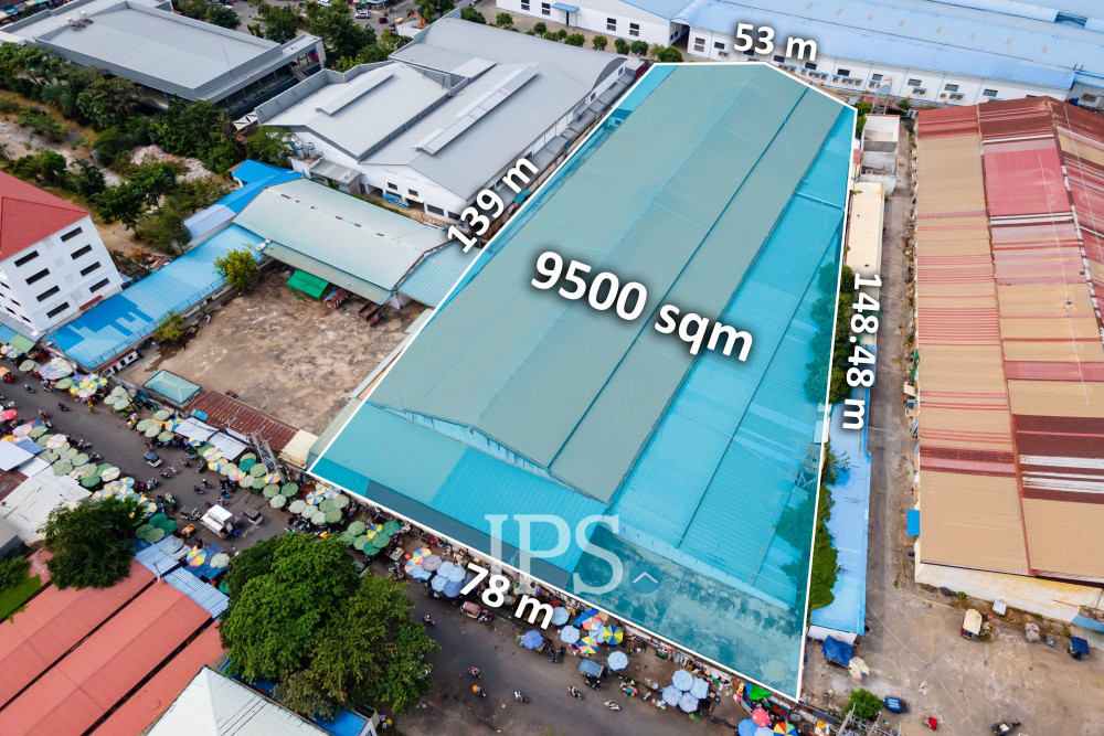9,500 Sqm Commercial Warehouse For Rent - Toul Sangke 1, Phnom Penh 9,500 Sqm Commercial Warehouse For Rent - Toul Sangke 1, Phnom Penh