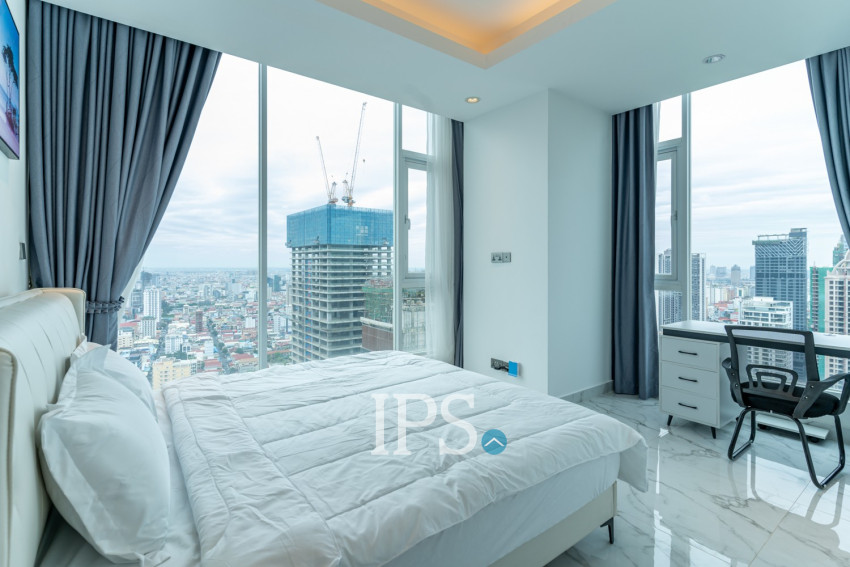 2 Bedroom Condo For Rent - J Tower 2, BKK1, Phnom Penh