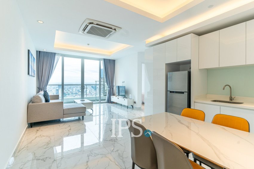 2 Bedroom Condo For Rent - J Tower 2, BKK1, Phnom Penh