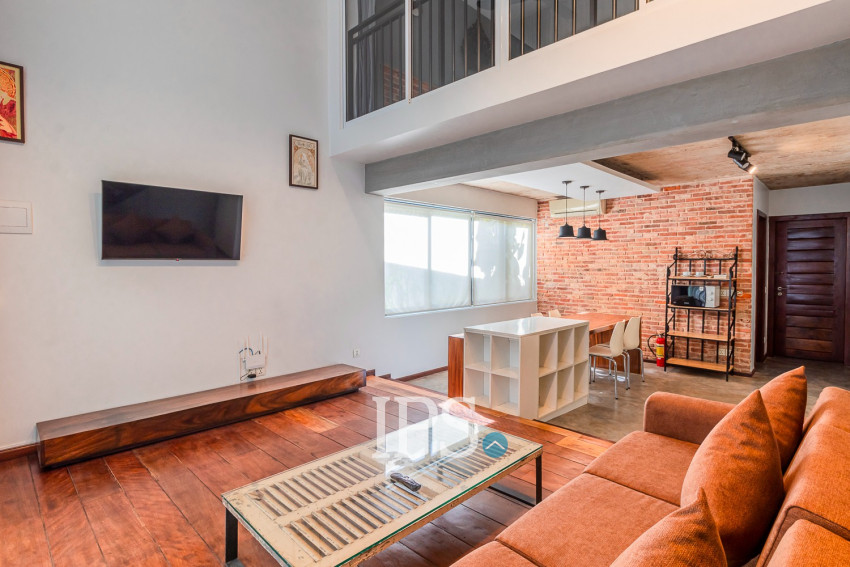 1 Bedroom Loft Apartment For Rent - Svay Dangkum, Siem Reap