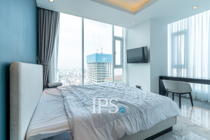 37th Floor 2 Bedroom Condo For Sale - J Tower 2, BKK1, Phnom Penh