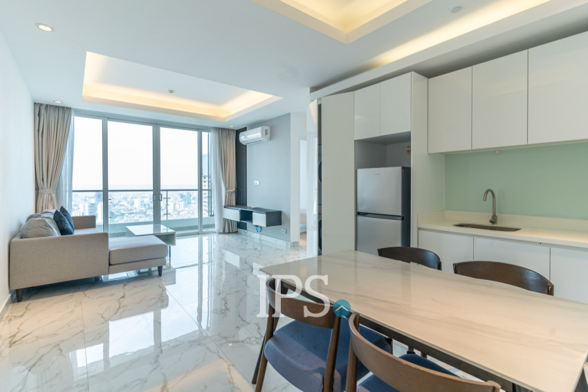 37th Floor 2 Bedroom Condo For Sale - J Tower 2, BKK1, Phnom Penh